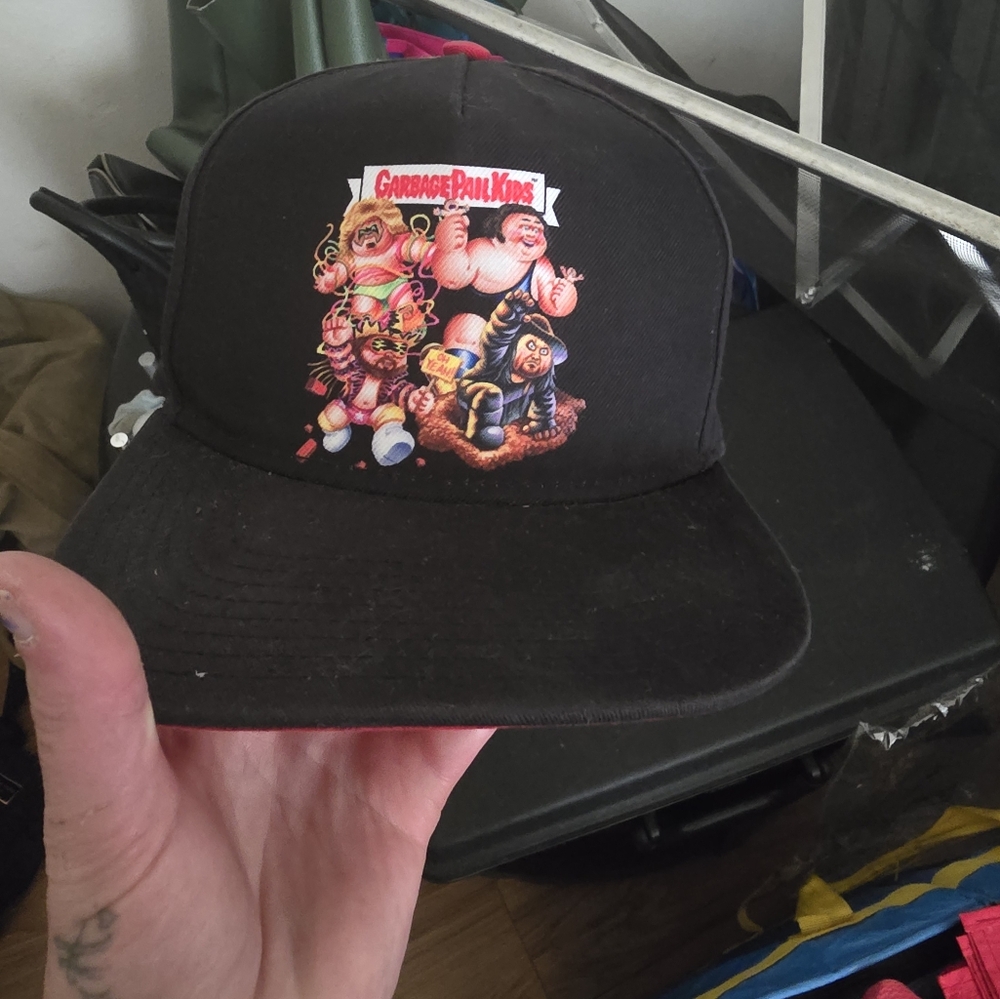 Black Garbage Pail Kids Cap